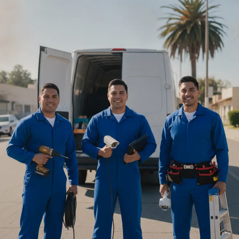 Instalación Cámaras Seguridad equipo en Hermosillo